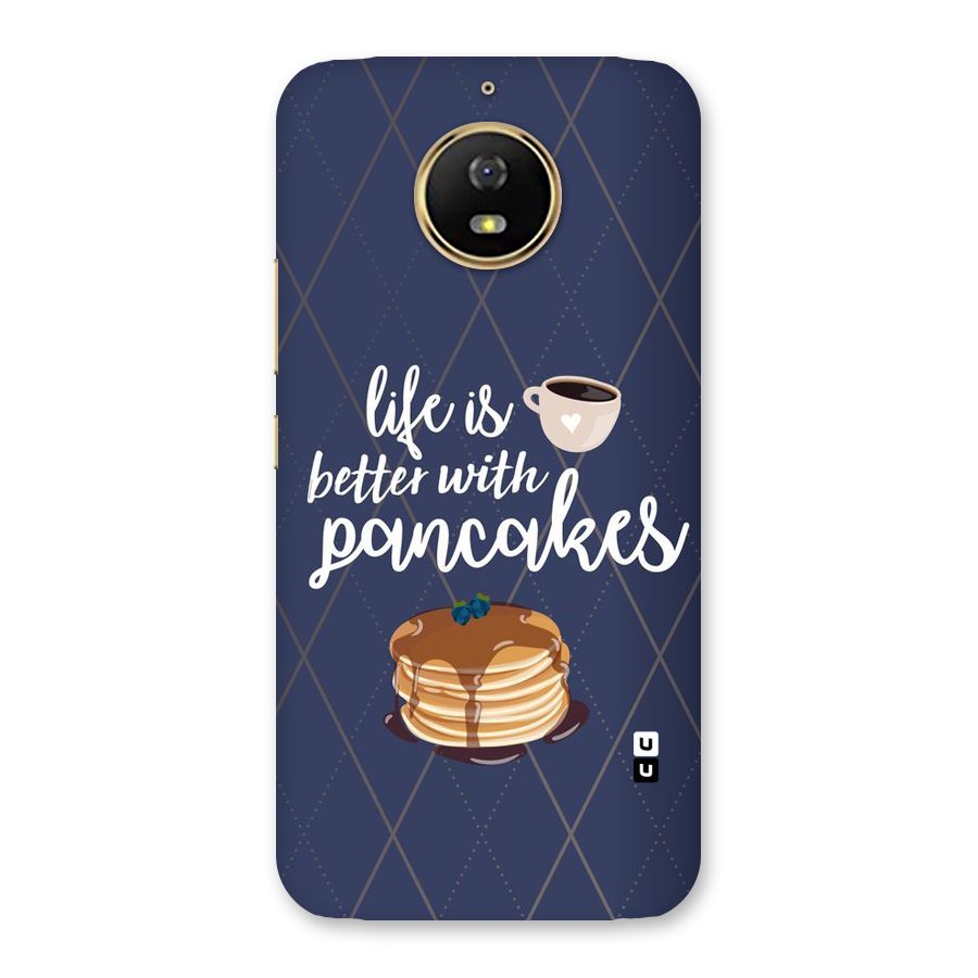 Pancake Life Back Case for Moto G5s