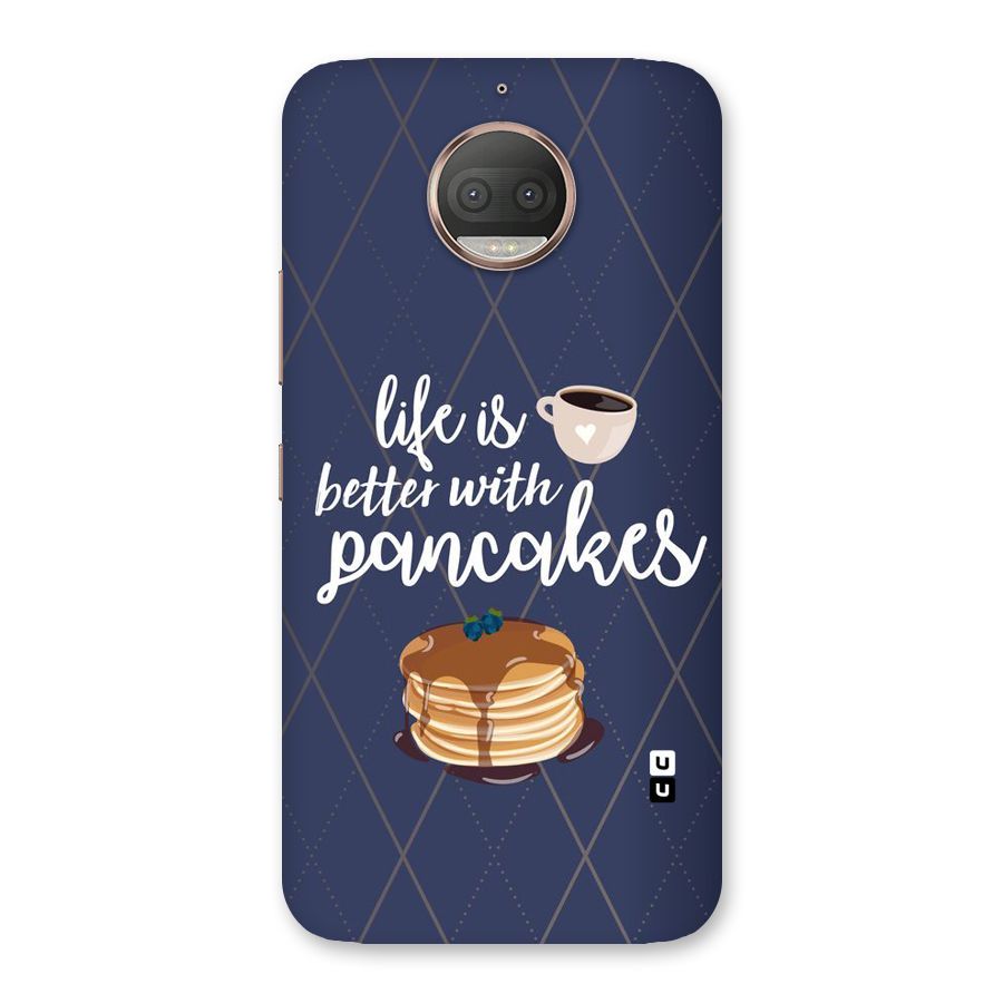 Pancake Life Back Case for Moto G5s Plus