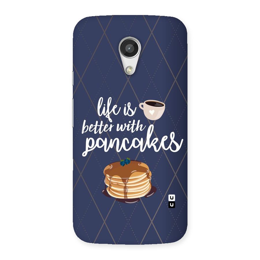 Pancake Life Back Case for Moto G 2nd Gen