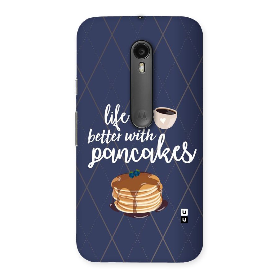 Pancake Life Back Case for Moto G Turbo