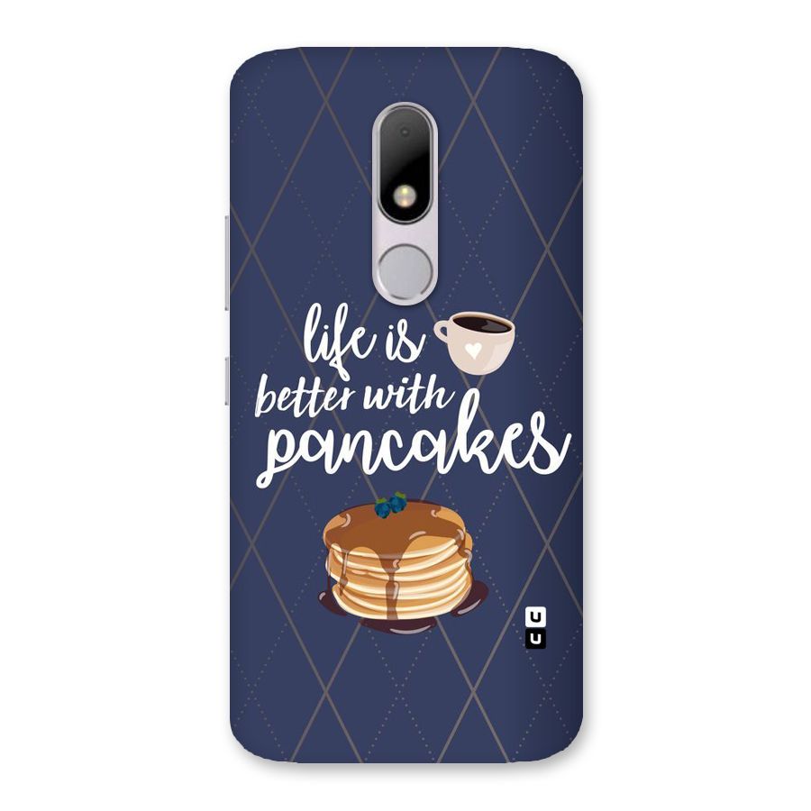 Pancake Life Back Case for Moto M
