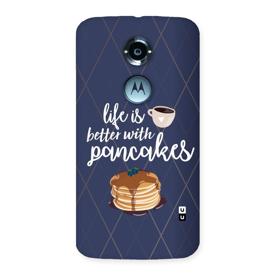Pancake Life Back Case for Moto X 2nd Gen