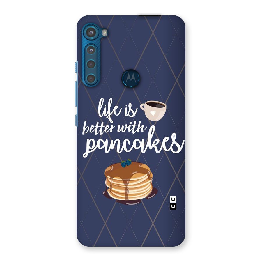 Pancake Life Back Case for Motorola One Fusion Plus