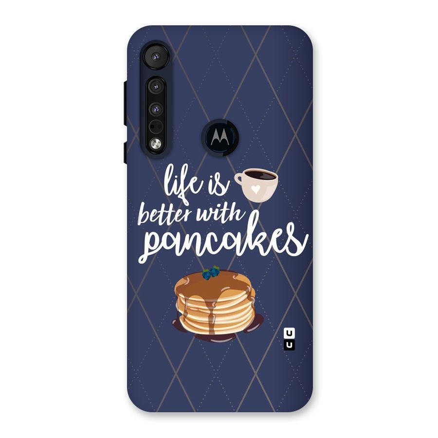 Pancake Life Back Case for Motorola One Macro