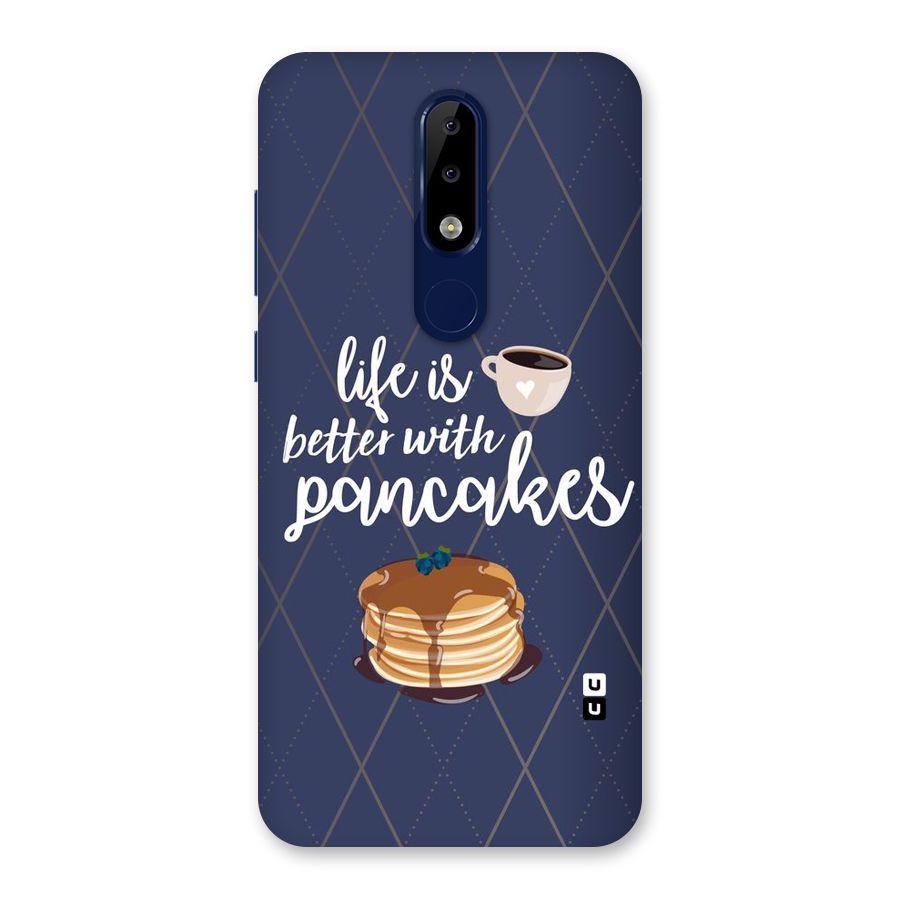Pancake Life Back Case for Nokia 5.1 Plus