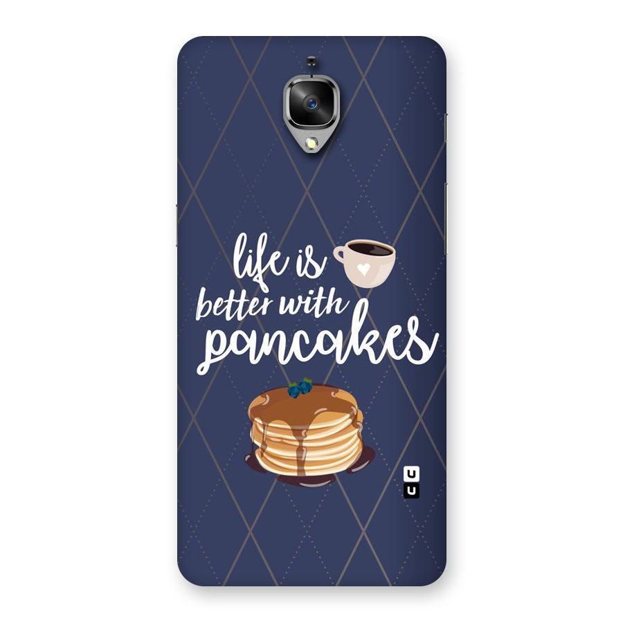 Pancake Life Back Case for OnePlus 3