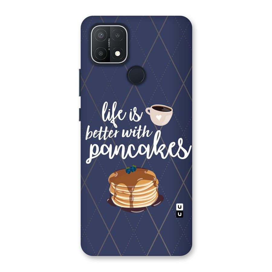 Pancake Life Back Case for Oppo A15