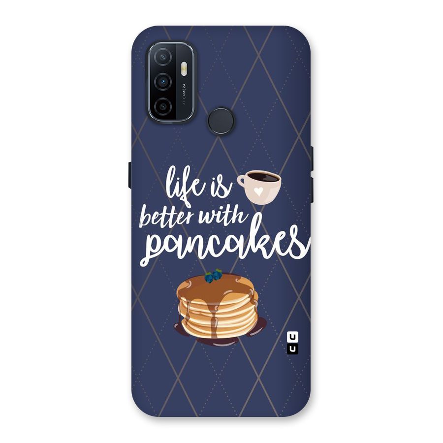 Pancake Life Back Case for Oppo A32