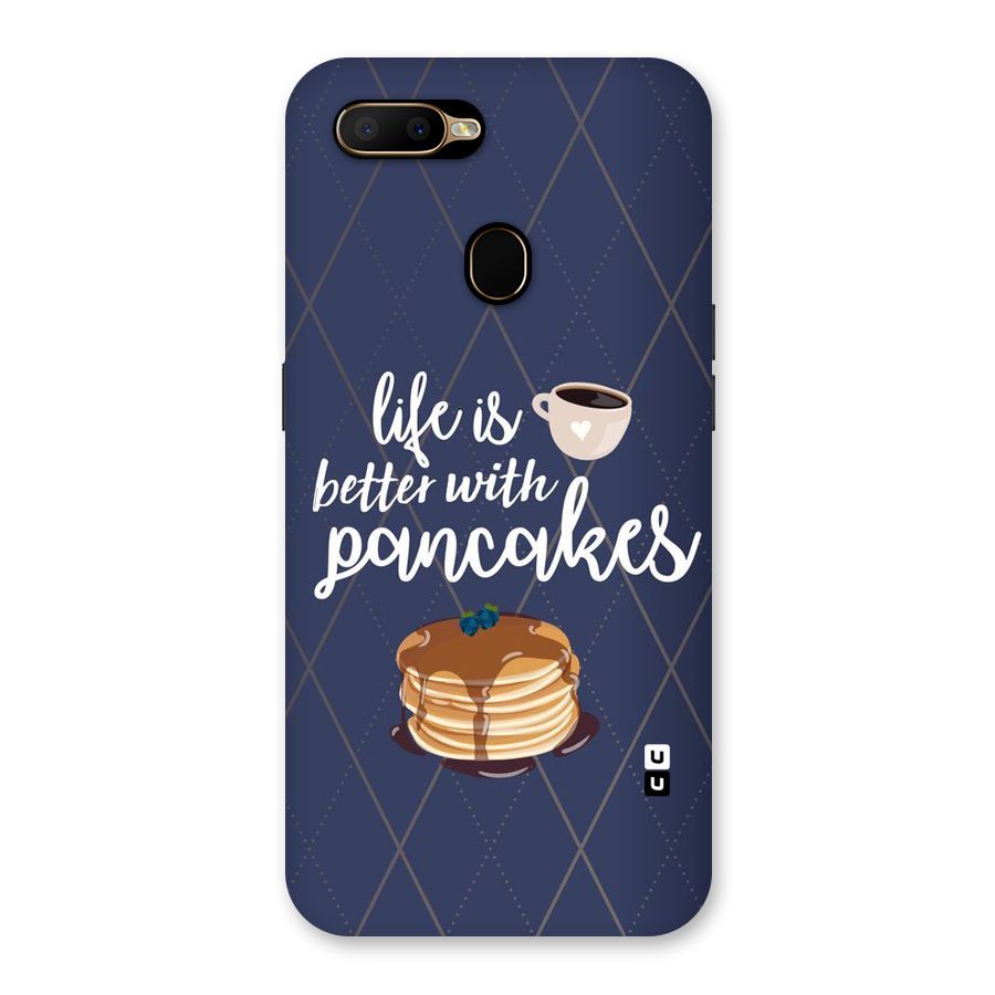 Pancake Life Back Case for Oppo A5s
