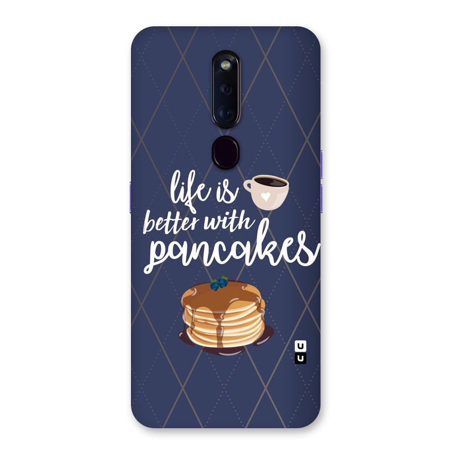 Pancake Life Back Case for Oppo F11 Pro