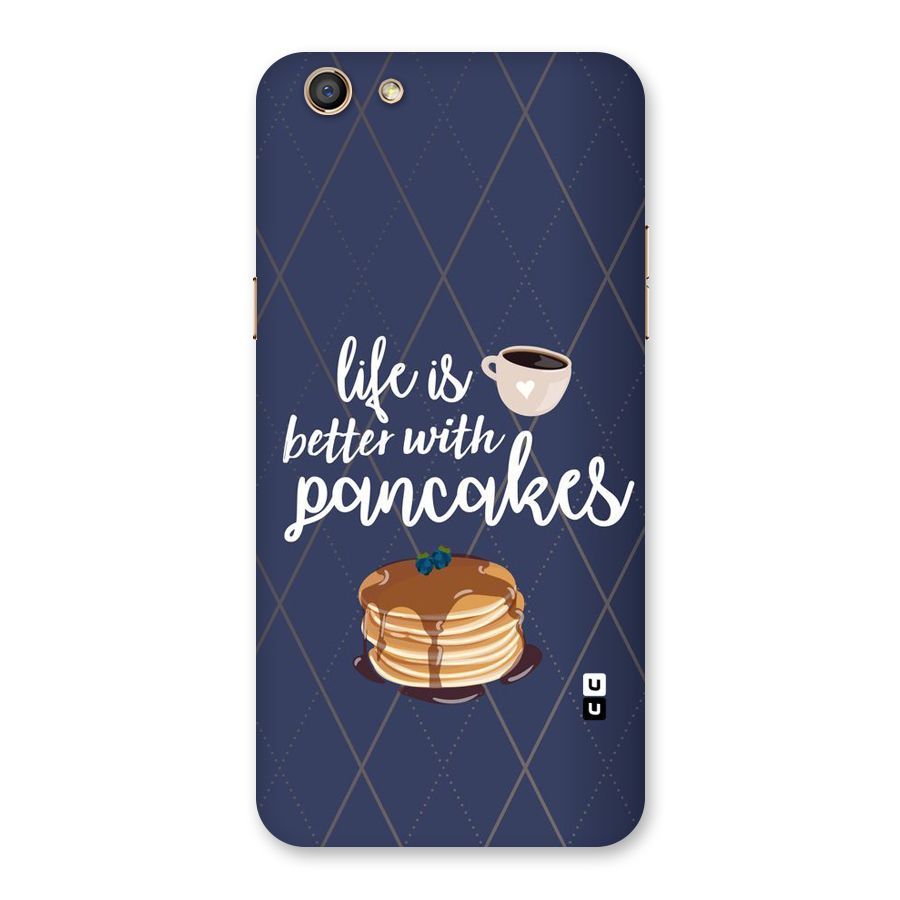 Pancake Life Back Case for Oppo F3