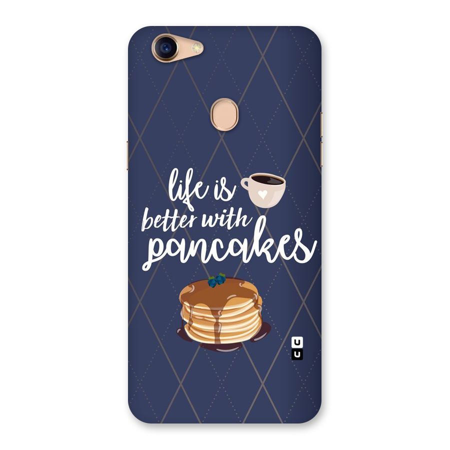Pancake Life Back Case for Oppo F5