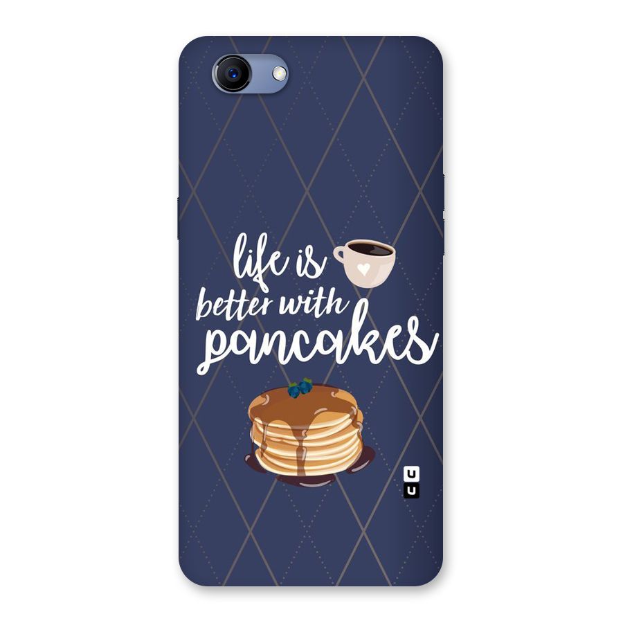 Pancake Life Back Case for Oppo Realme 1