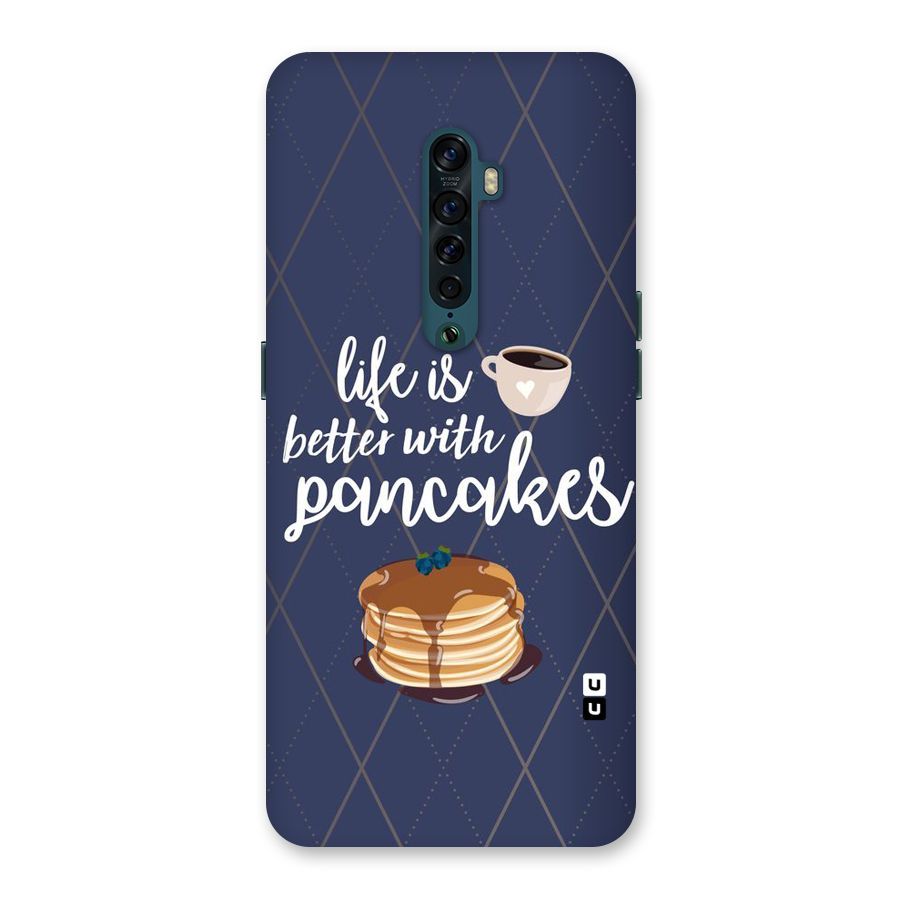 Pancake Life Back Case for Oppo Reno2