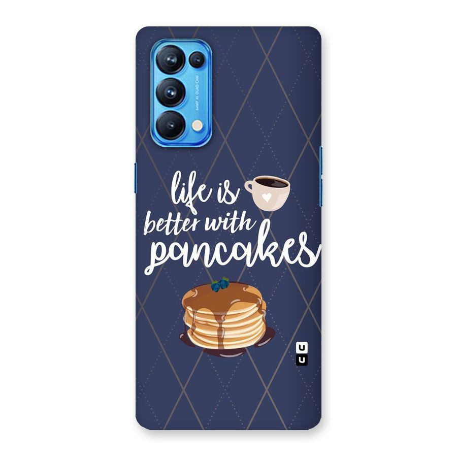 Pancake Life Back Case for Oppo Reno5 Pro 5G