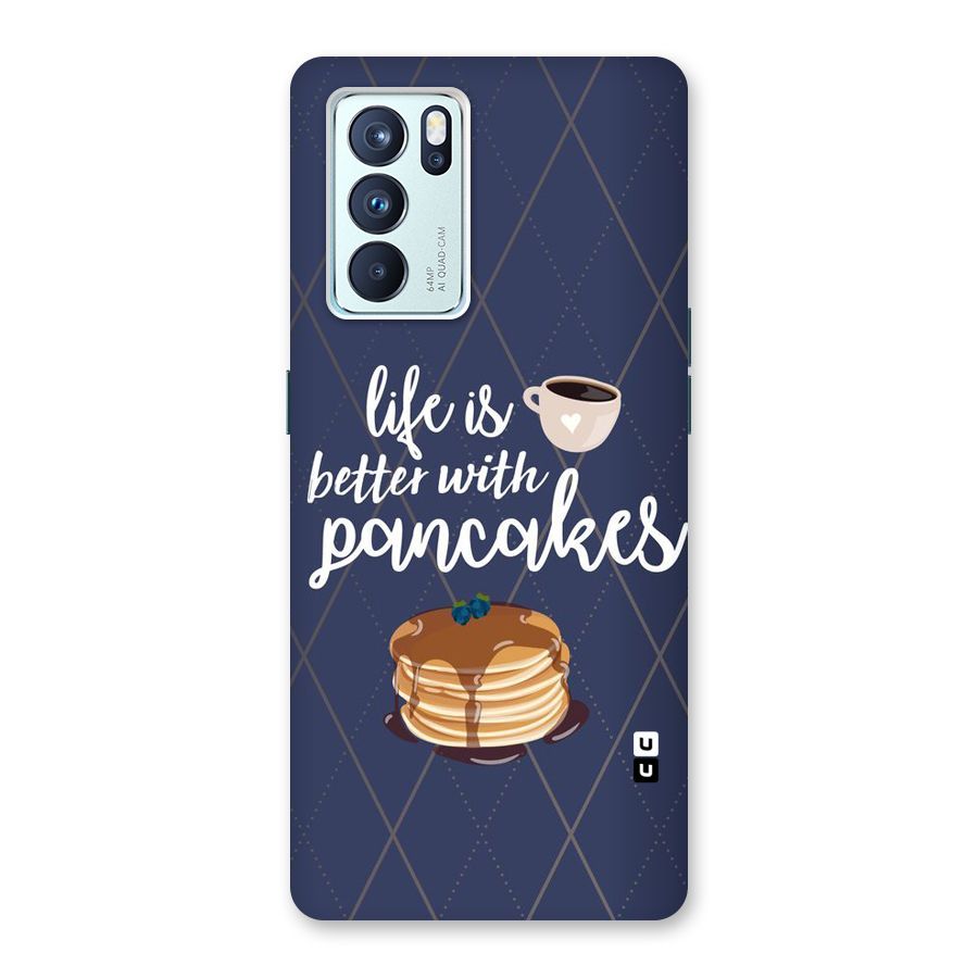 Pancake Life Back Case for Oppo Reno6 Pro 5G