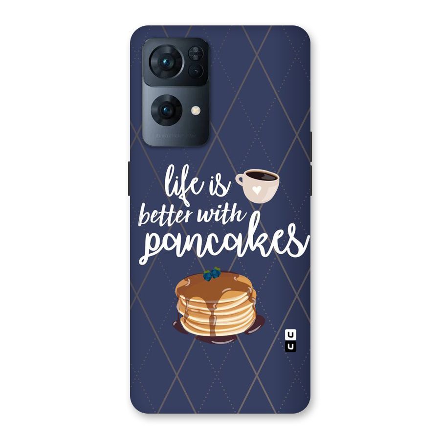 Pancake Life Back Case for Oppo Reno7 Pro 5G