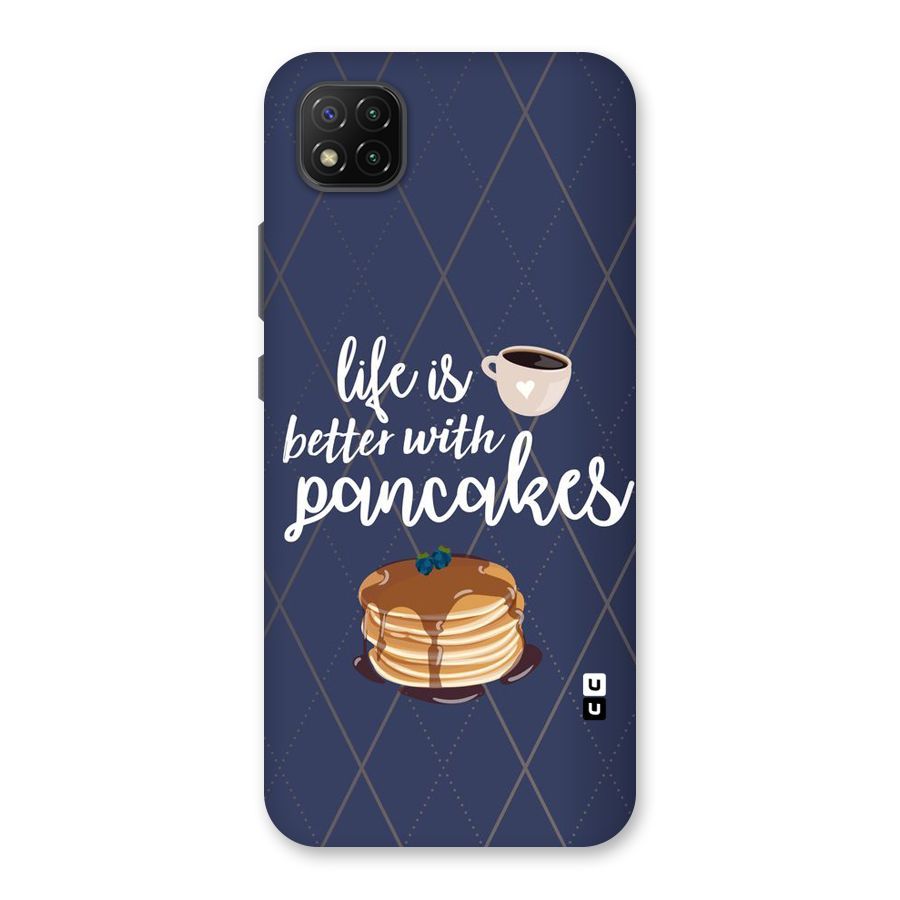 Pancake Life Back Case for Poco C3