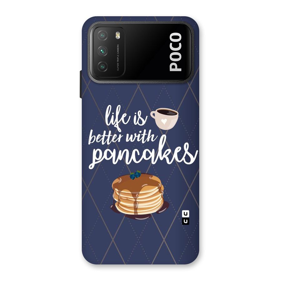 Pancake Life Back Case for Poco M3