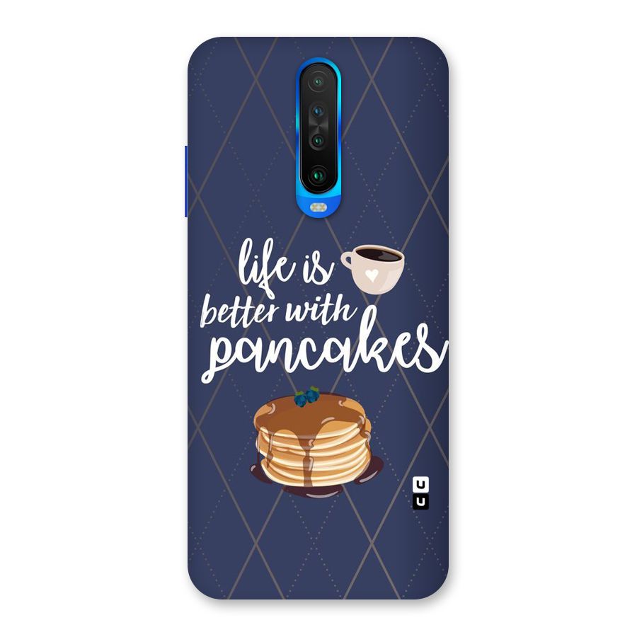 Pancake Life Back Case for Poco X2