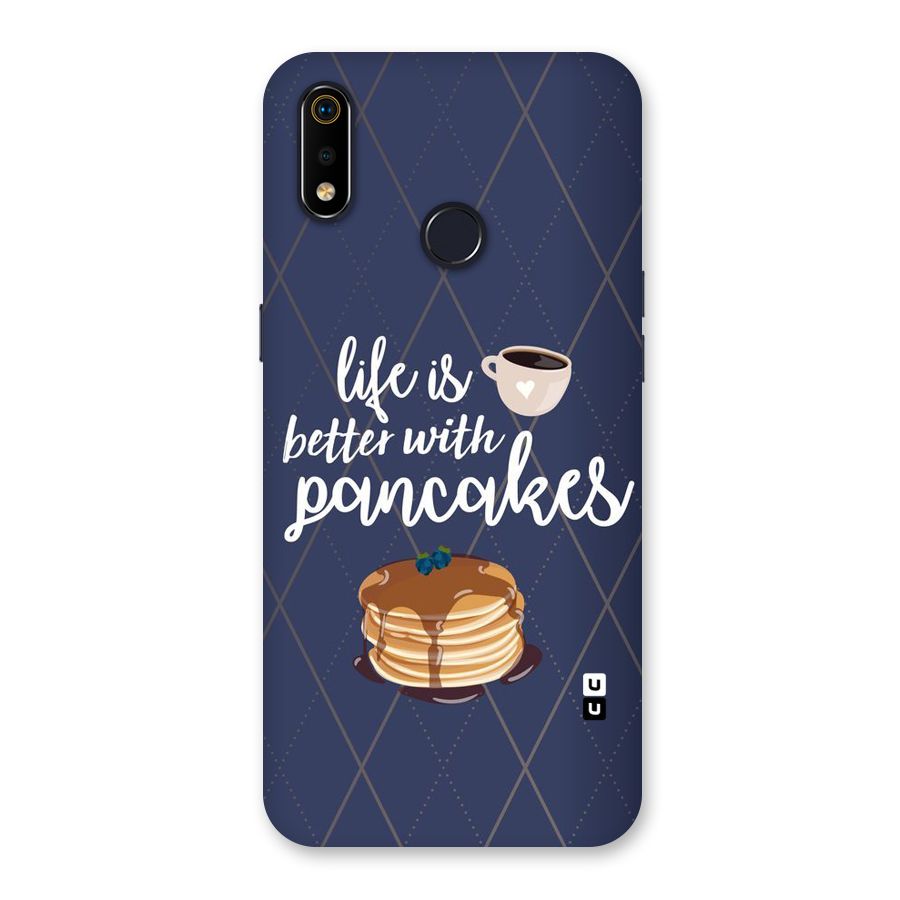 Pancake Life Back Case for Realme 3i