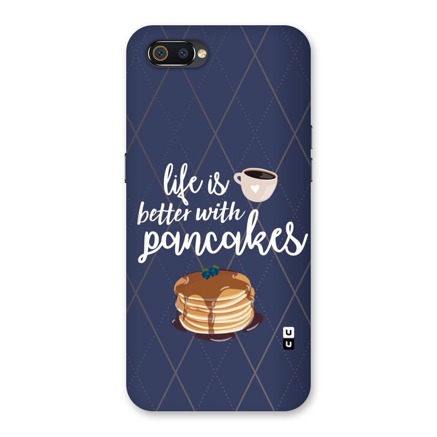 Pancake Life Back Case for Realme C2