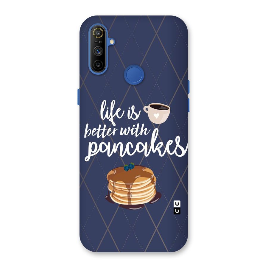 Pancake Life Back Case for Realme Narzo 10A
