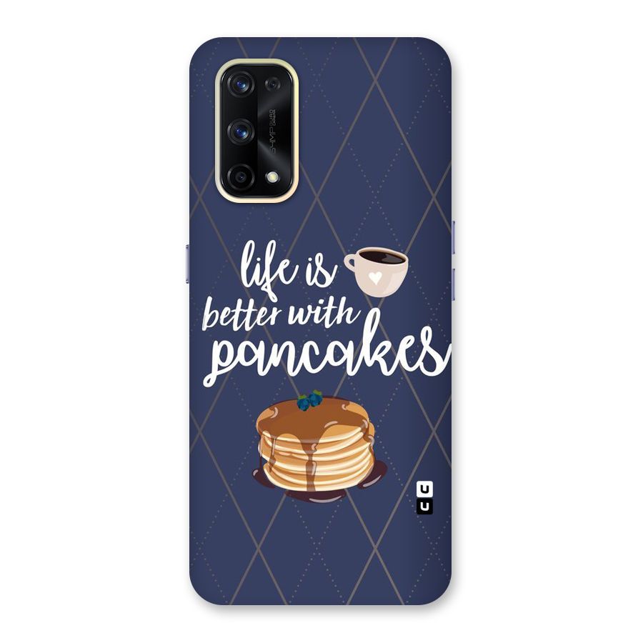 Pancake Life Glass Back Case for Realme X7 Pro
