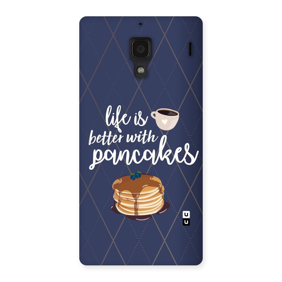 Pancake Life Back Case for Redmi 1S
