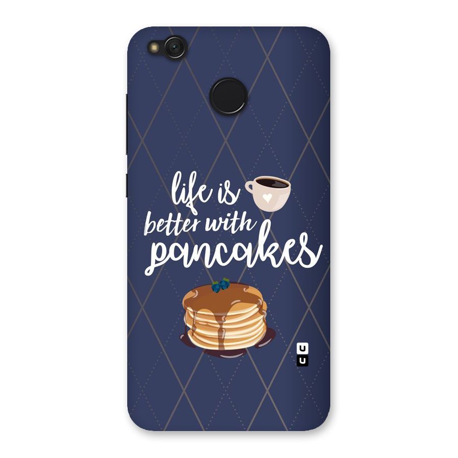 Pancake Life Back Case for Redmi 4