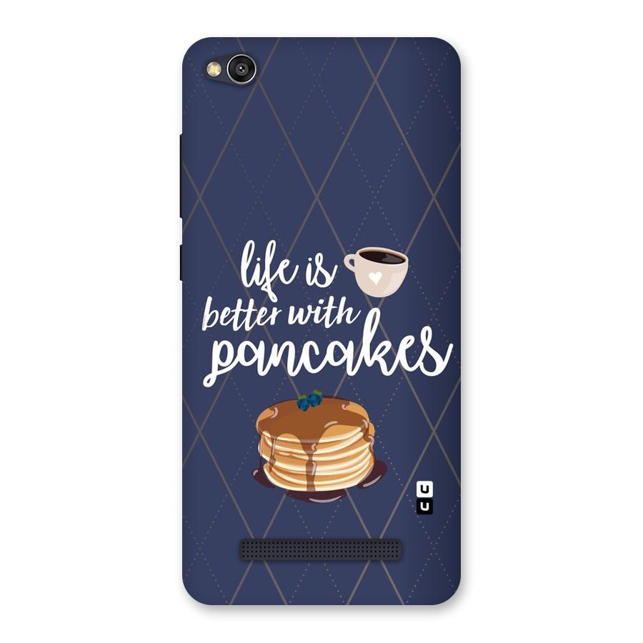Pancake Life Back Case for Redmi 4A