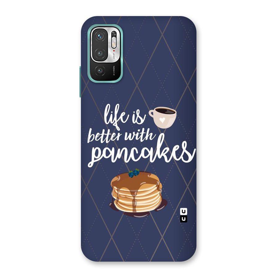 Pancake Life Back Case for Redmi Note 10T 5G