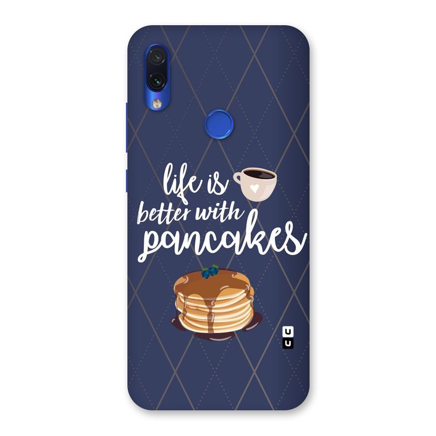 Pancake Life Back Case for Redmi Note 7