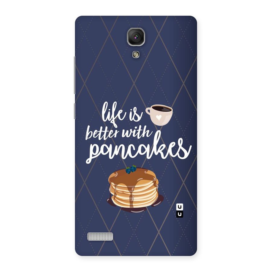 Pancake Life Back Case for Redmi Note Prime