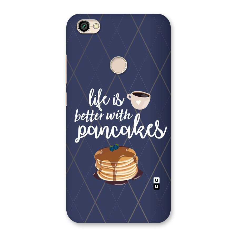 Pancake Life Back Case for Redmi Y1 2017