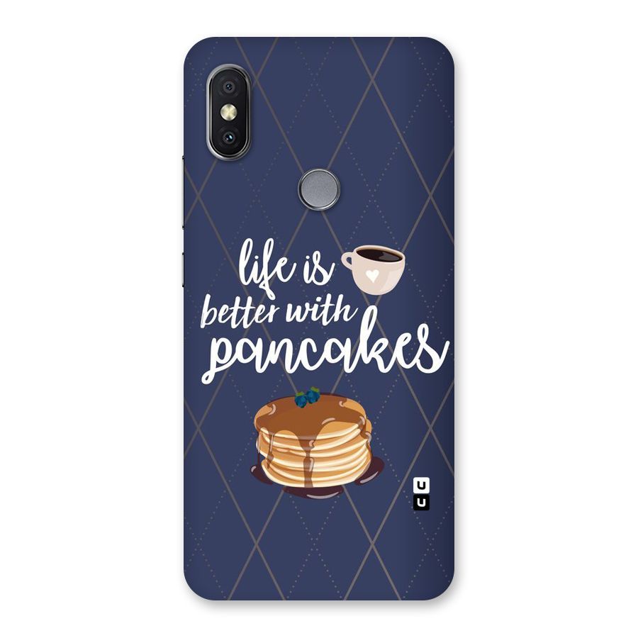 Pancake Life Back Case for Redmi Y2