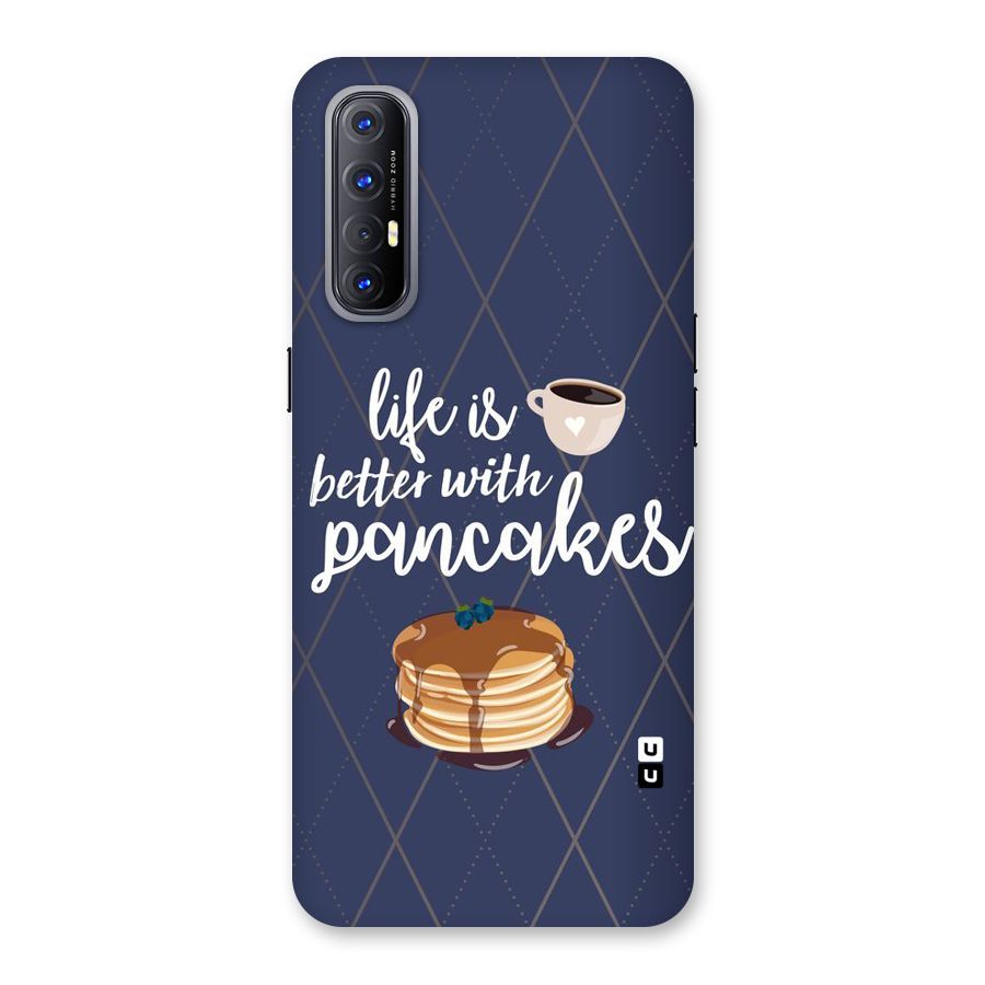 Pancake Life Back Case for Reno3 Pro