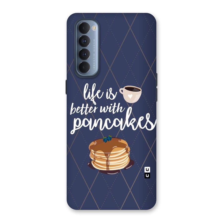 Pancake Life Back Case for Reno4 Pro