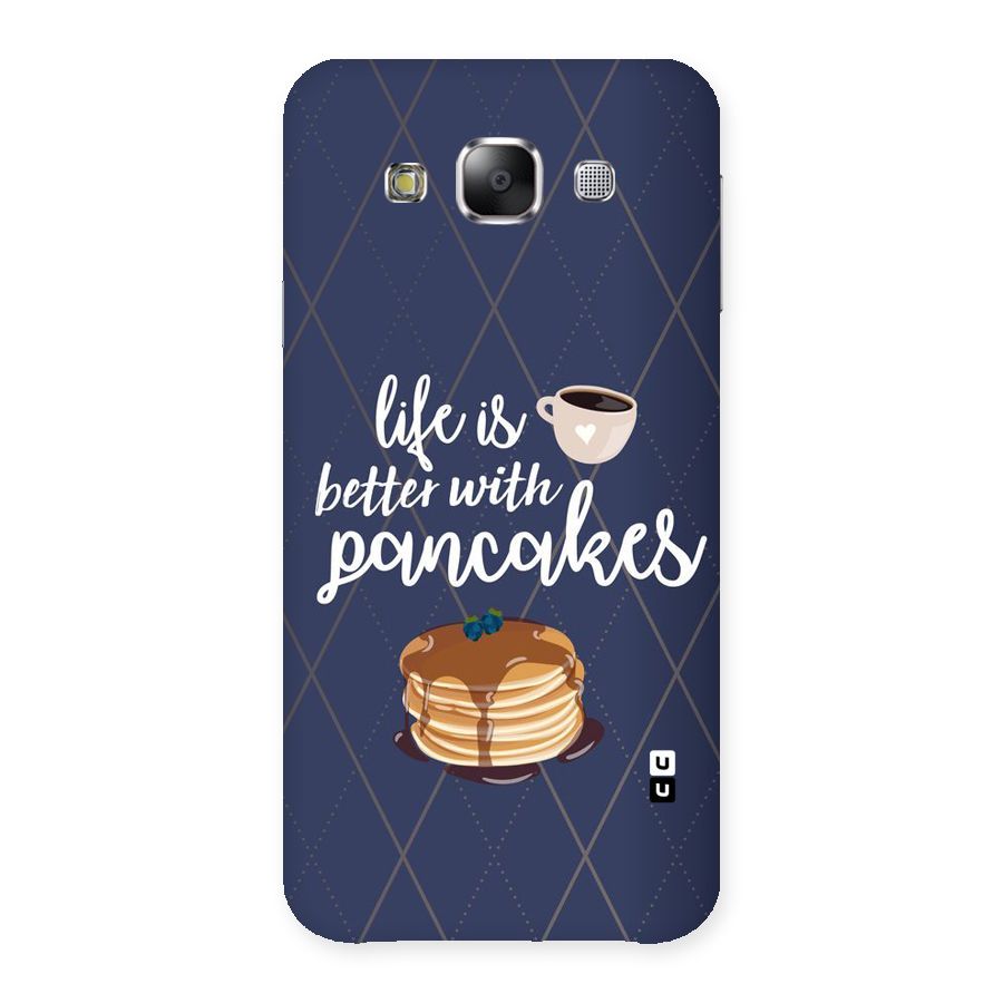 Pancake Life Back Case for Samsung Galaxy E5
