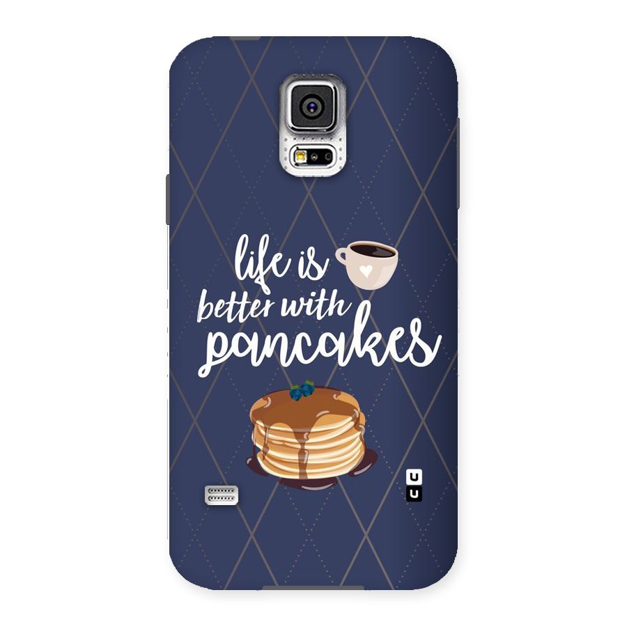 Pancake Life Back Case for Samsung Galaxy S5