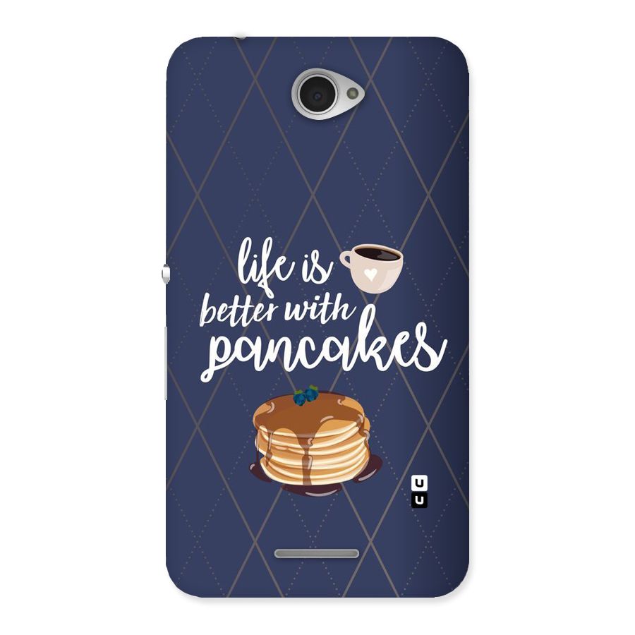 Pancake Life Back Case for Sony Xperia E4