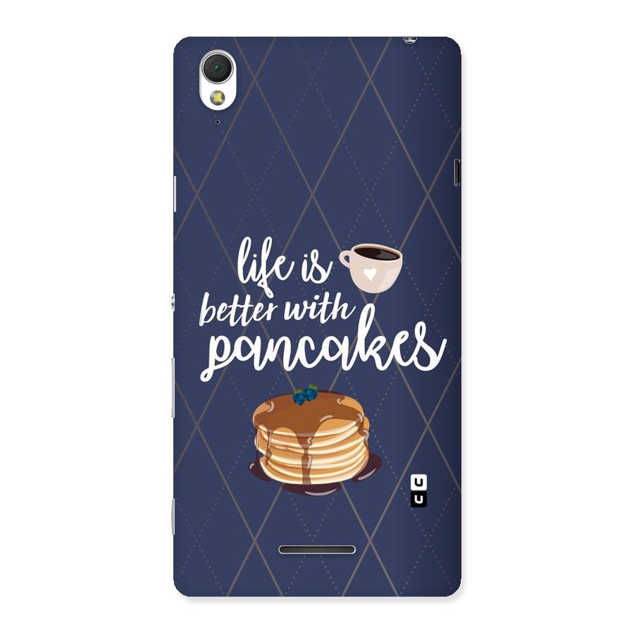 Pancake Life Back Case for Sony Xperia T3