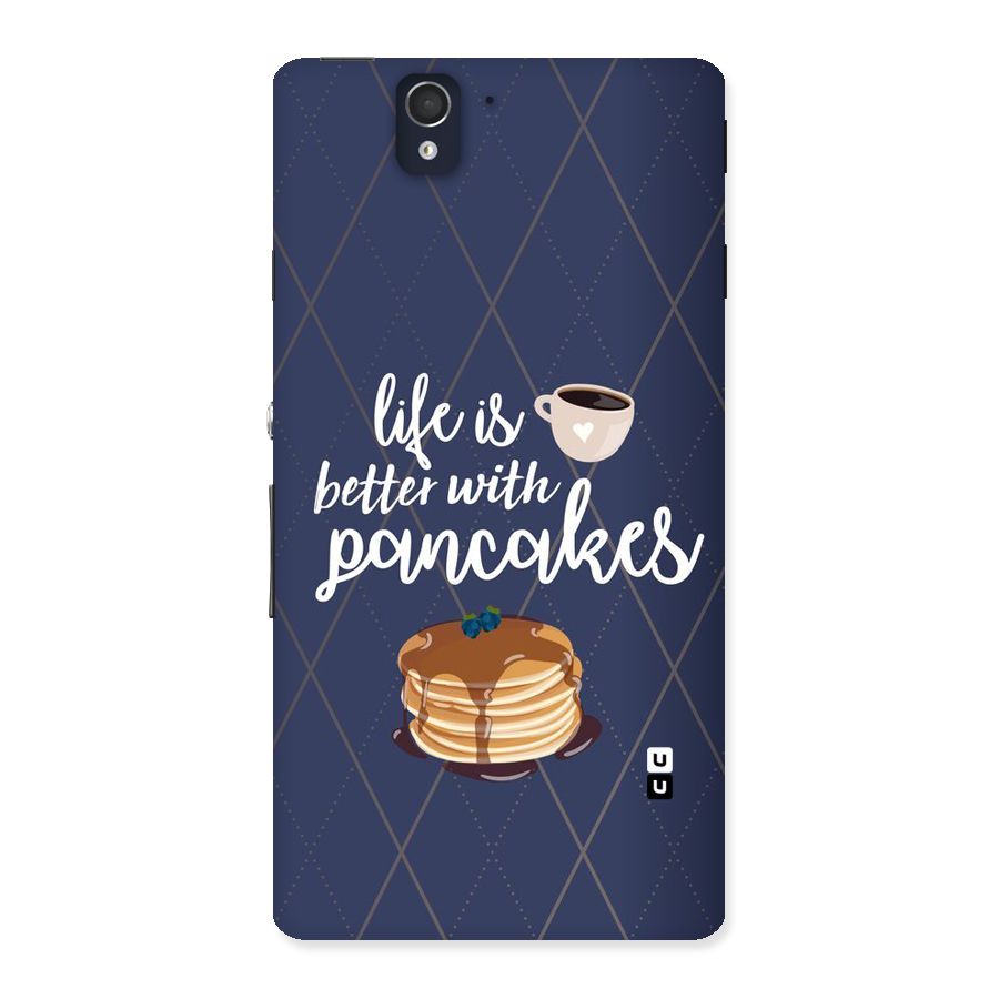 Pancake Life Back Case for Sony Xperia Z