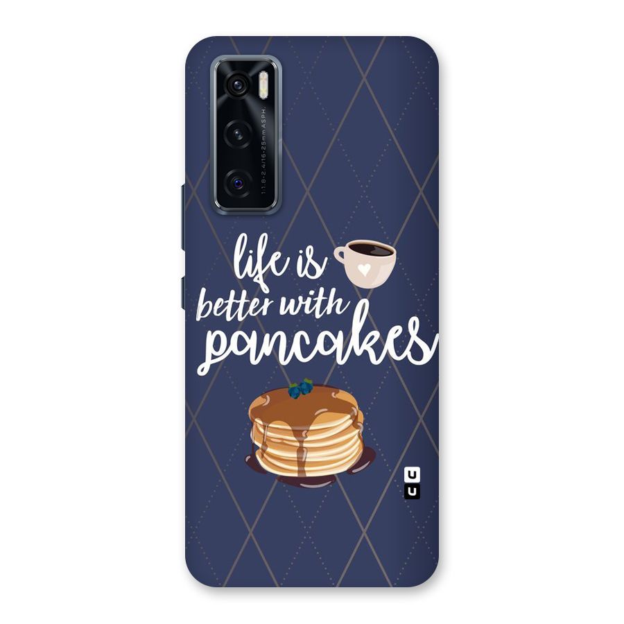 Pancake Life Back Case for Vivo V20 SE