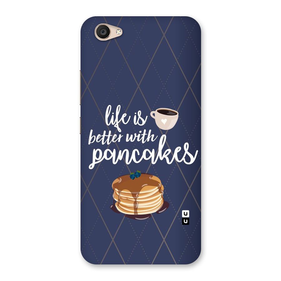 Pancake Life Back Case for Vivo V5 Plus