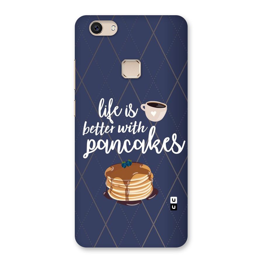 Pancake Life Back Case for Vivo V7