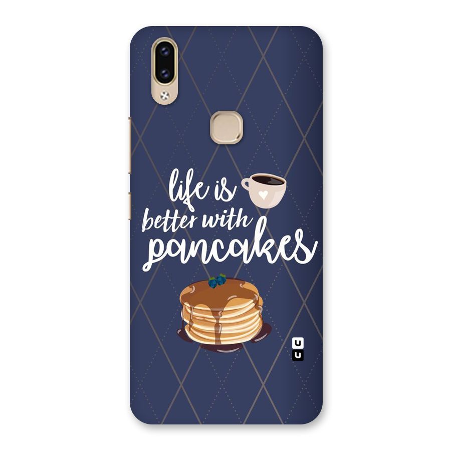 Pancake Life Back Case for Vivo V9