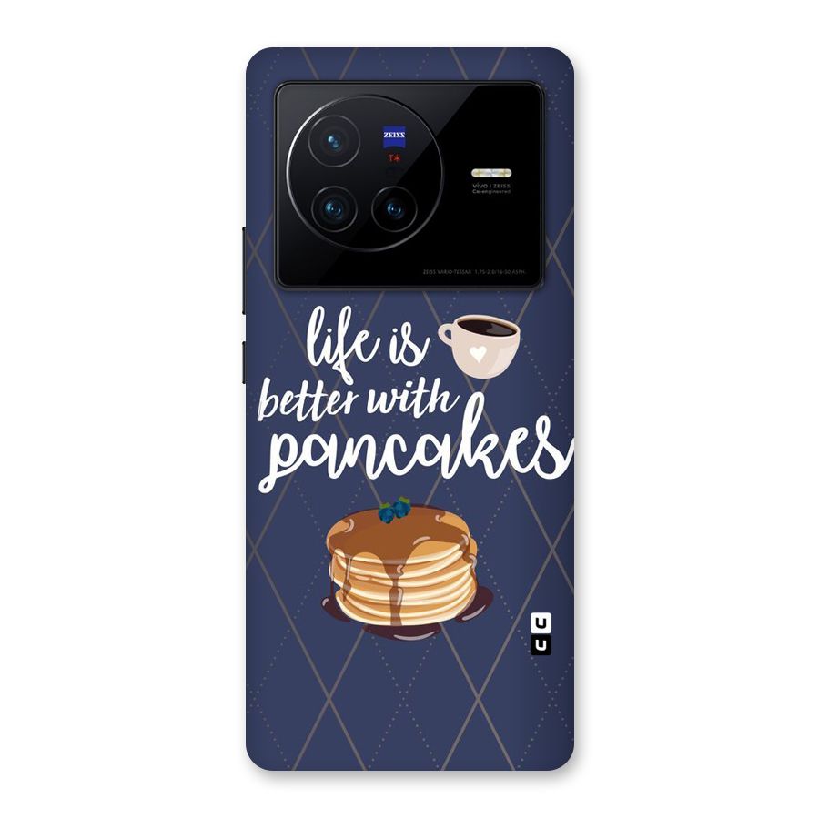Pancake Life Back Case for Vivo X80