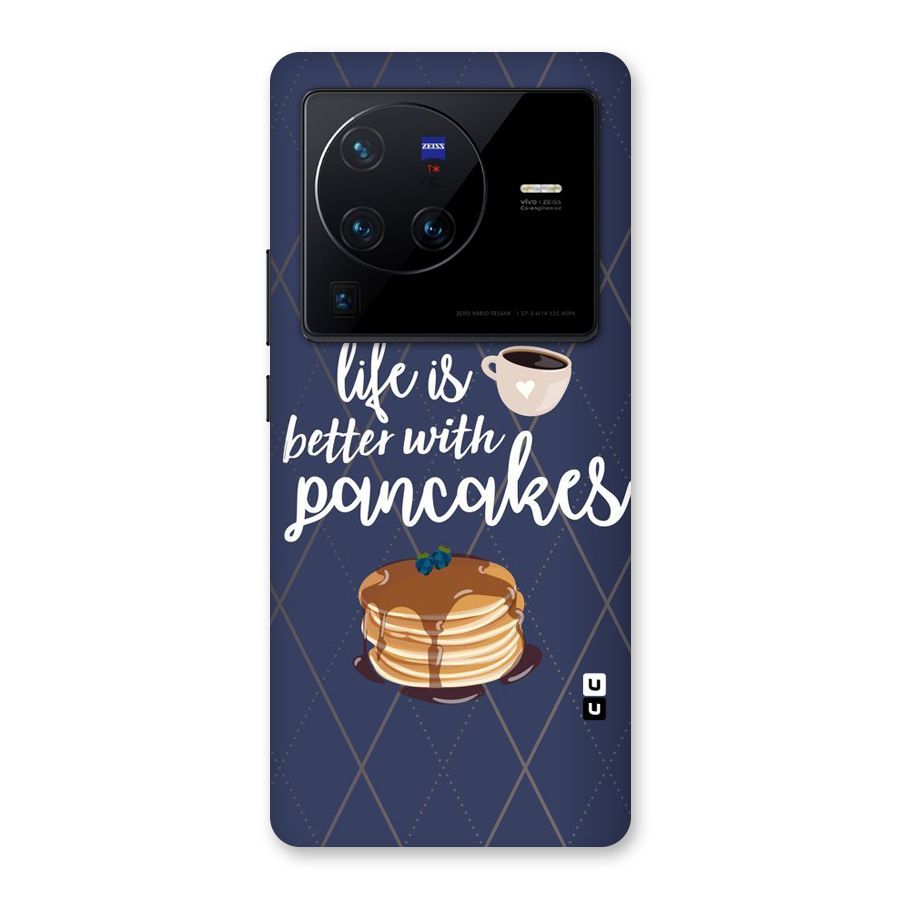 Pancake Life Back Case for Vivo X80 Pro