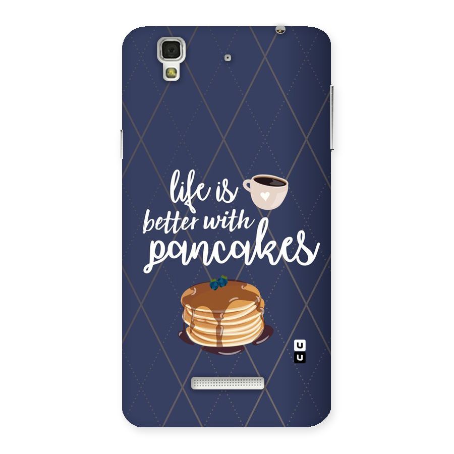 Pancake Life Back Case for Yu Yureka